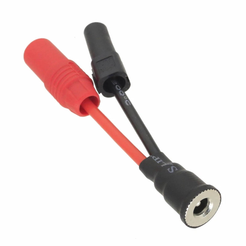 DC Power 5.5x2.1mm Female metal Socket to AS150 XT150 Female cable 14AWG 5CM FPV