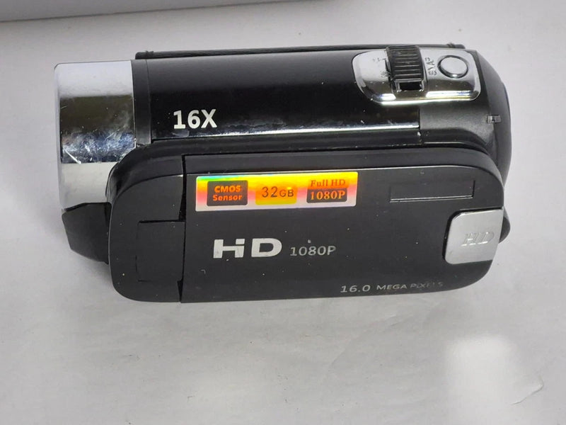 Full HD 1080P Digital Video Camera Camcorder 16MP 16X Zoom 2.7" LCD - Unit Only