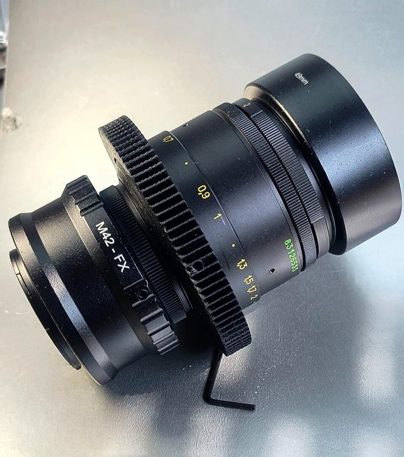 Soviet Lens Classic Helios 44-2 58mm f/2 M42 mount adapter Fuji Film F/ X