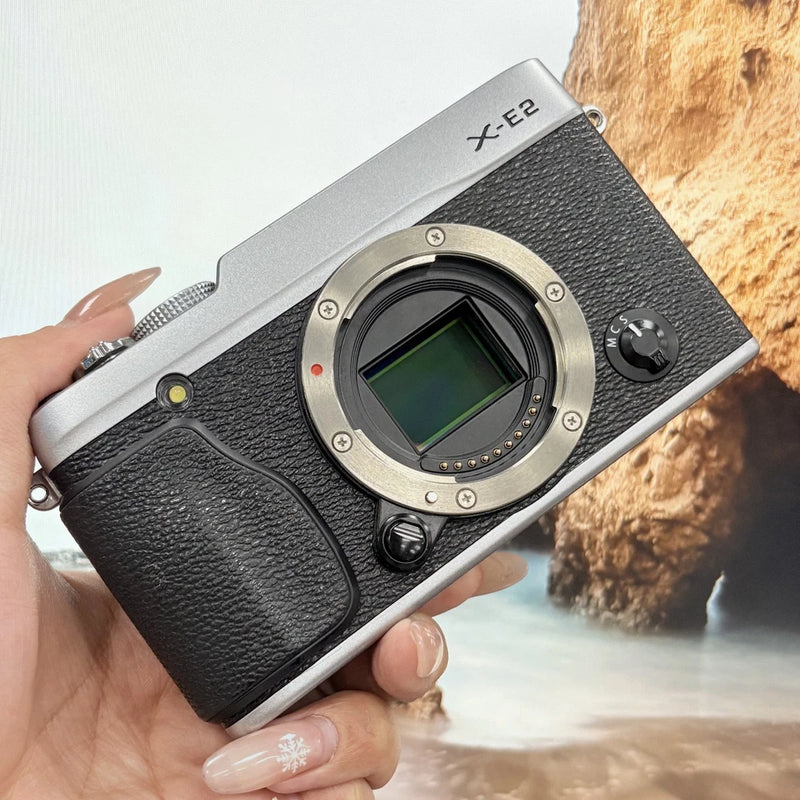 Fujifilm X Series X-E2 XE2 16.3MP Digital Camera Body Only English - Silver
