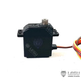 12g RC servo motor with metal output gear and attached red/black/yellow wires