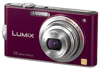 Panasonic Lumix FX60 Digital Camera Violet from Japan