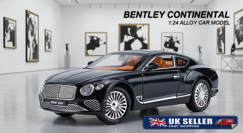 1:24 Bentley Continental GT Model Car Diecast Toy Vehicle Collection Toy