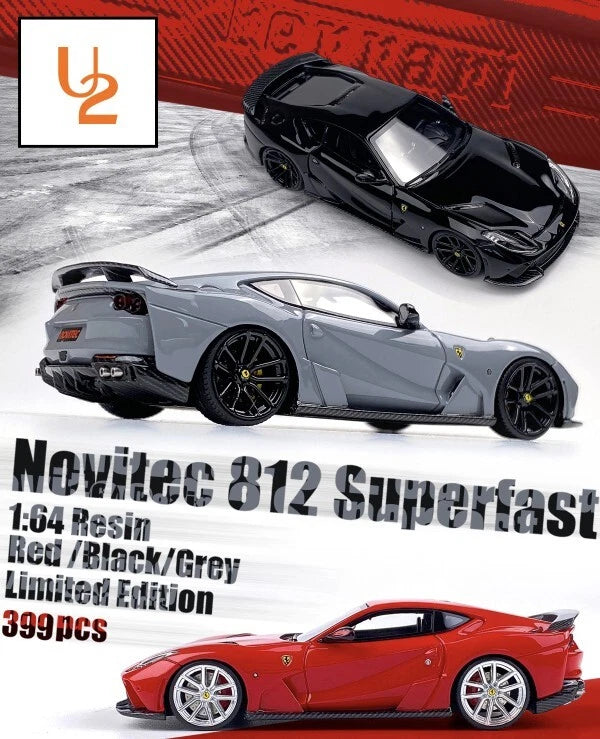 U2 1:64 Novitec 812 Superfast Diecast Model Car
