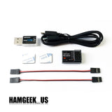 HOBBYEAGLE 6-axis airplane gyro flight control accessory with USB cable and connectors