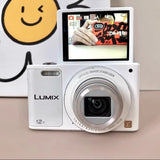 Panasonic LUMIX DMC SZ10 16MP 12x Opt Zoom Flip Screen Digital Cam WiFi White