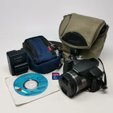 Panasonic LUMIX DMC-FZ28 Black Digital Camera Vintage Working Authentic