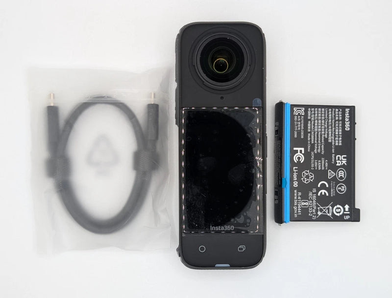 NEW - Insta360 X4/ 8K 360 Action Cam/ Waterproof HDR, Black. ~3X3~