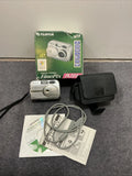 Fujifilm FinePix A204 2.0MP Digital Camera Silver Tested Working With Box
