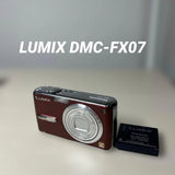 [Top MINT] Panasonic Lumix DMC-FX07 Compact Digital Camera Used