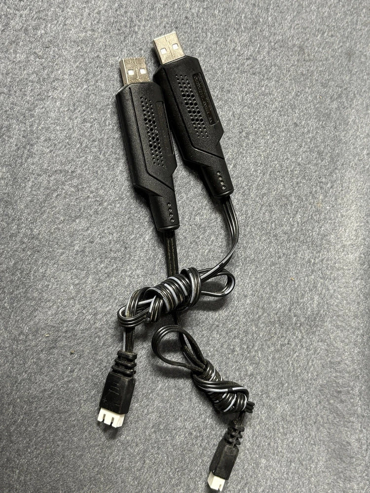 1.3A USB Charger Cable for 2S 7.4V LiPo Battery XH-3Pin Plug RC ¡°Lot Of 2¡±