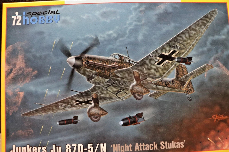 Junkers Ju 87 D-5/N  Night Attack Version of the Stuka in Unique Markings