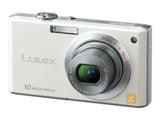 Panasonic LUMIX DMC-FX37 White Compact Digital Camera 10MP Auto Focus
