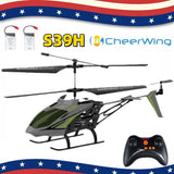 Cheerwing SYMA S39H remote control helicopter with 2 batteries and black controller