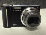 Panasonic Lumix DMC-ZS1 Digital Camera, Black {10.1MP} UNTESTED