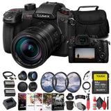 Panasonic Lumix GH5 II Mirrorless Camera W/ 12-60mm Lens + 64GB Card Starter