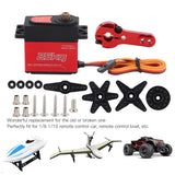 QY3225 25KG Waterproof Metal Gear Digital Servo For 1:8/1:10 RC Car Boat XAEL
