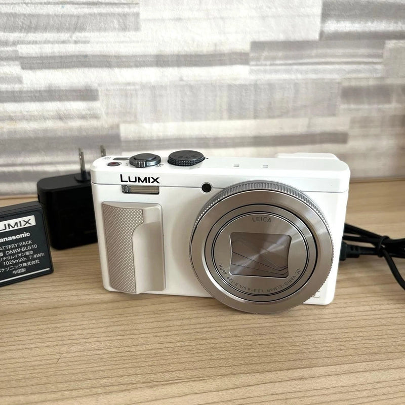 Panasonic LUMIX DMC-TZ85 Compact Digital Camera White Tested with Charger