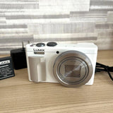 Panasonic LUMIX DMC-TZ85 Compact Digital Camera White Tested with Charger