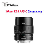 TTArtisan 40mm F2.8 MF Manual Focus Macro Lens For Fujifilm Fuji X-mount Camera