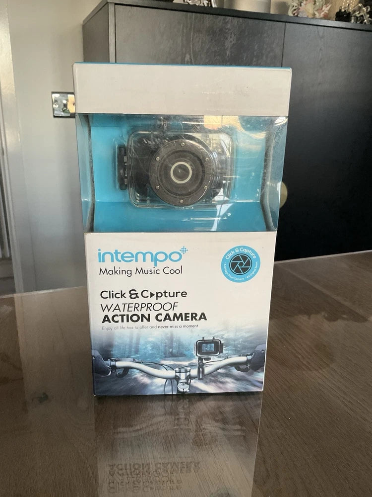 Intempo Click & Capture Waterproof Action Camera 5.0 Mega Pixel NEW FREE POST