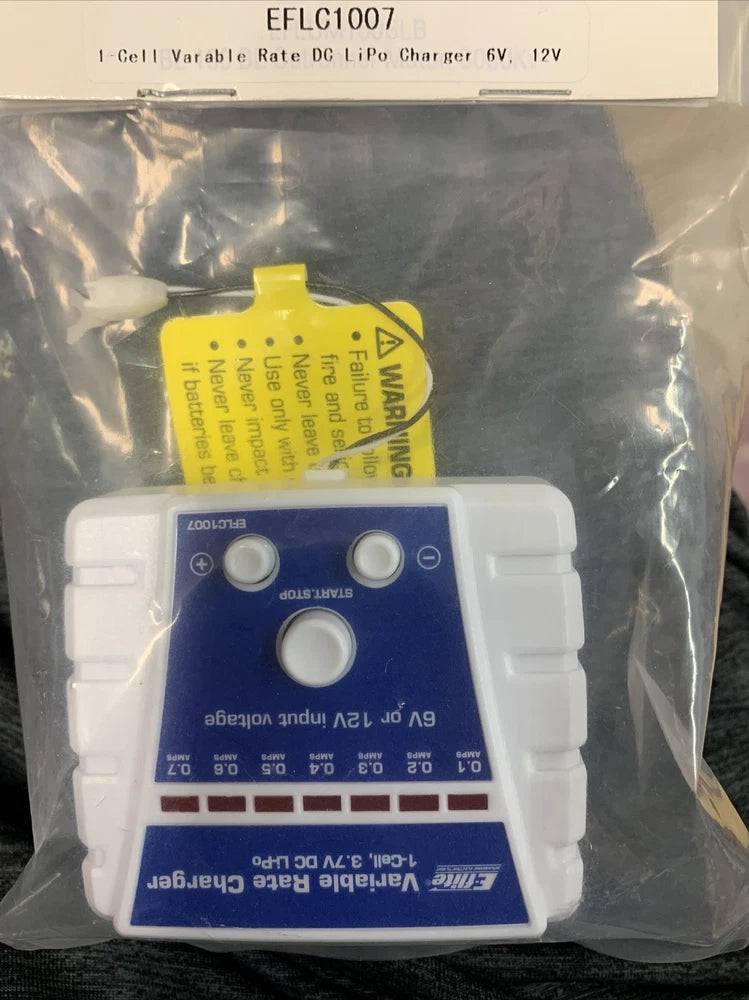 E-Flite EFLC1007 1 Cell Charger ? Battery