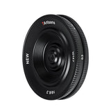 7-Artisans 18mm F6.3 Mark II MF Lens APS-C Lens Fits Sony Fujifilm M43 Nikon