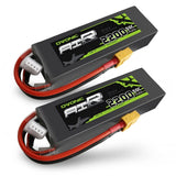 High-Performance 3S Lipo Battery 50C 2200mAh 11.1V XT60 for RC Airplane, Helicop Battery