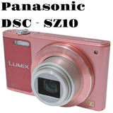 Panasonic DMC-SZ10 Compact Digital Camera Pink 16MP 12x Zoom From Japan