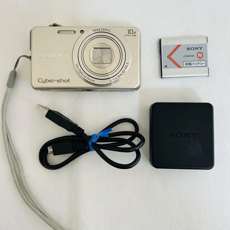 SONY Cyber-shot DSC-WX220 Digital Camera 18.2MP LUMIX Compact Gold from Japan