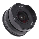 10mm F5.6 APS-C Wide Angle Fisheye Manual Focus Lens for FujiFilm X-mount Camera