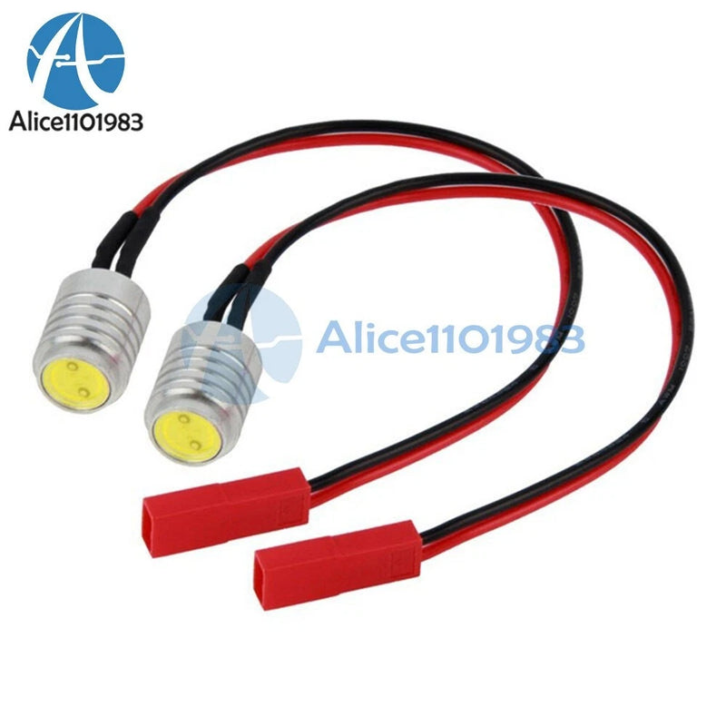 2PCS RC FPV Night Flying   1.5W Bright LED Lights for Airplane QAV250 *tn