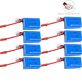 7.4V 400mAh 2S LiPo Battery 30C JST Plug for Micro FPV Racing Drone Quadcopter
