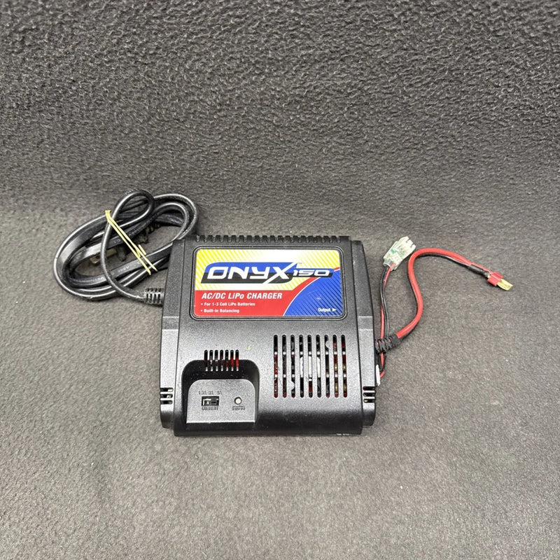 Onyx 150 AC/DC Lipo Battery Charger Deans Plug Connecter DTXP4195 Tested! R/C Battery