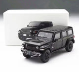 JKM 1:64 Jeep Wrangler Sahara 2019 Diecast Metal Model Car Collection New
