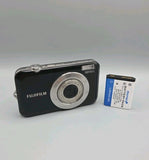 Fujifilm FinePix JV110 Digital Camera & Battery, No Charger, Black.