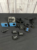 30FPS 98FT 4K Ultra HD Waterproof Cam Underwater SD Card TESTED WORKS