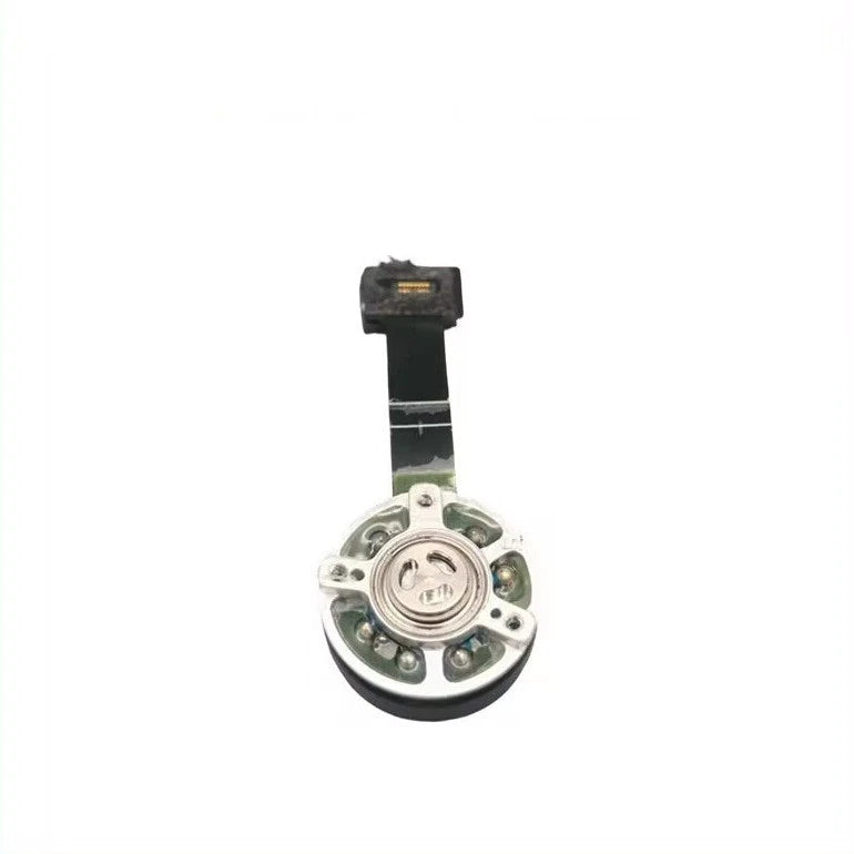Gimbal motor for Y/R/P axis with circular housing and ribbon connector cable