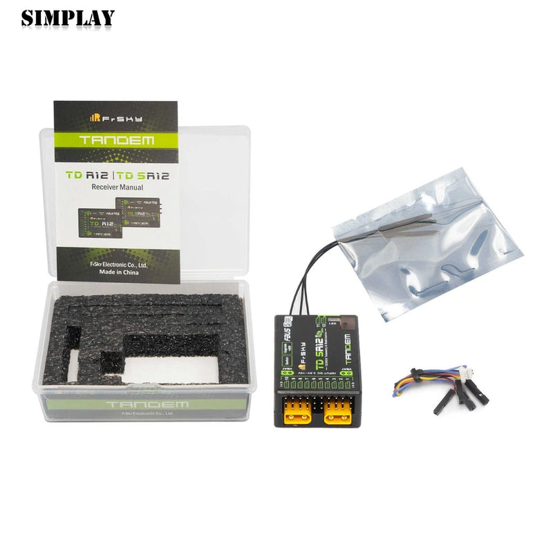 FrSky TD SR12 Dual Band Self Stabilizing FPV Racing Drone Receiver OTA 12-Ch