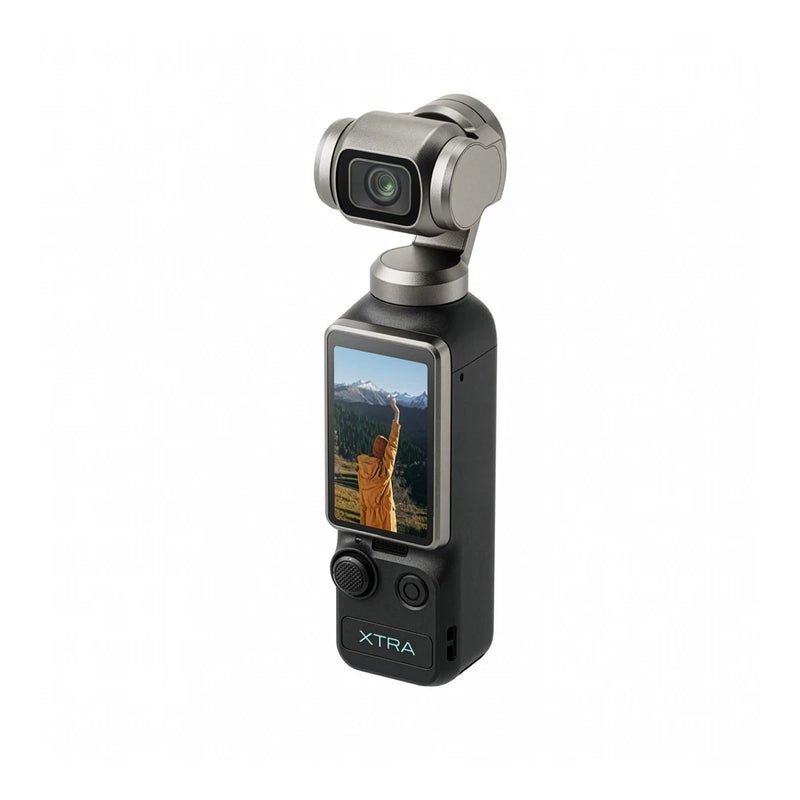 Xtra Muse Gimbal Action Camera with 4K/30fps Video Recording and Smart Tracking