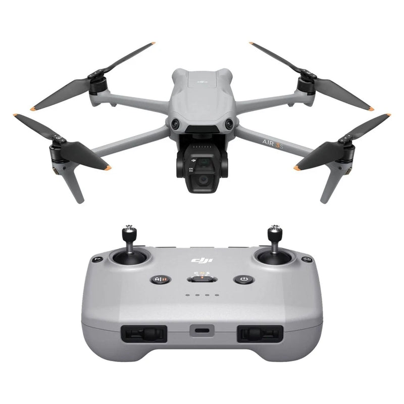 DJI Air 3S (RC-N3), Drone with Camera 4K, Dual-Camera 1" CMOS gray