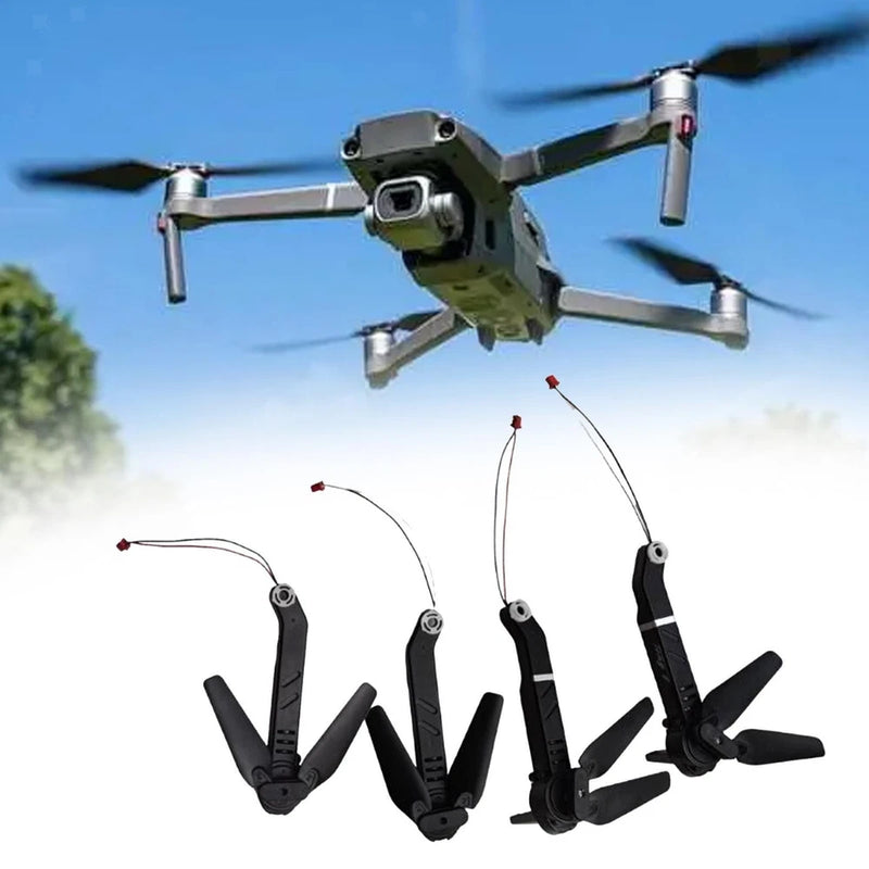 RC quadcopter motor arm set with four lightweight arms and motor modules