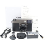 FUJIFILM Xhalf X-hf1 Charcoal Silver Compact Digital Camera Excellent Condition
