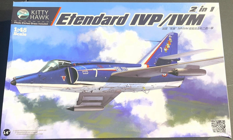 Kitty Hawk Etendard IVP/IVM 80137 1/48 NIB Model Kit Model Kit ??Sullys Hobbies??