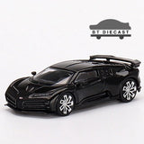 MINI GT BUGATTI CENTODIECI 1/64 DIECAST MODEL CAR BLACK MGT00466
