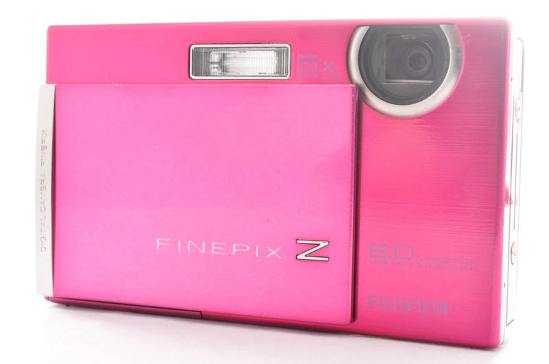 FUJIFILM FinePix Z100fd Pink Compact Digital Camera Tested Working Japan
