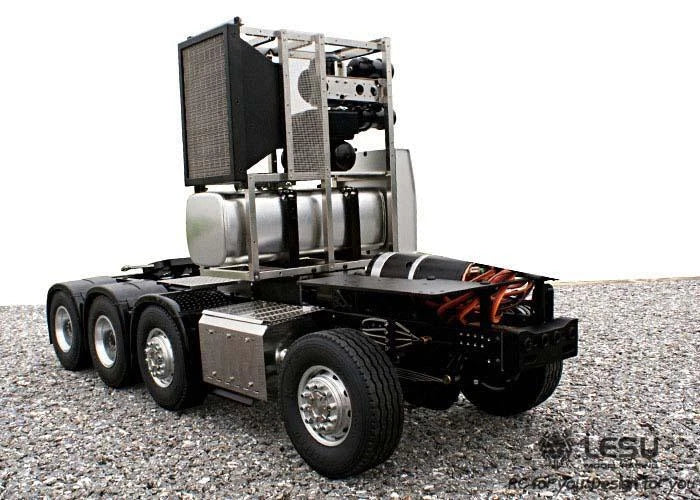 8??8 LESU 3363 Metal Chassis 1/14 RC for Tamiya 56352 Tractor Truck Motor Servo