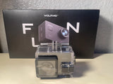 WOLFANG GA100 4K Action Camera, 40M Waterproof, Wi-Fi, Accessories, Black