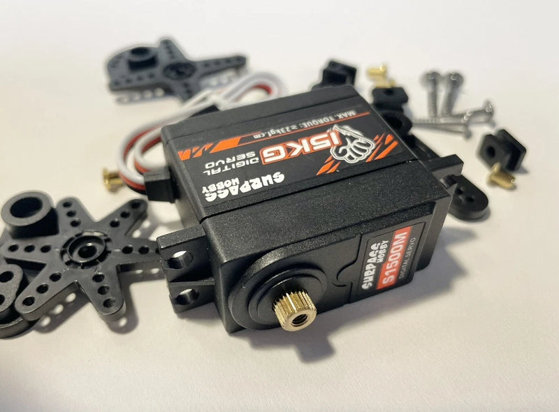 Surpass Hobby 15kg Standard Metal Gear Servo Rc Car Boat Plane 1/10 1/8 Tamiya