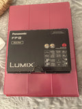 Panasonic LUMIX FP8-BLACK-12.1 MP-Digital Camera-SD Card & Accessories In Box